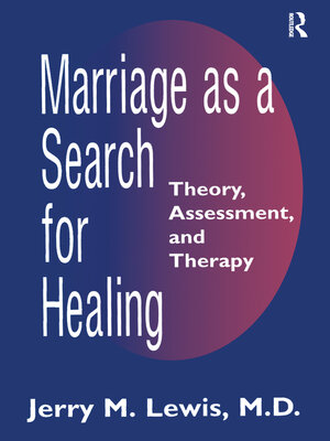 cover image of Marriage a Search For Healing